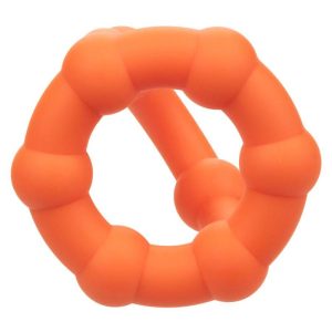 Calexotics Alpha Liquid Silicone All Star Ring Penisring Oranje Calexotics Alpha Liquid Silicone All Star Ring Penisring Oranje - Afbeelding 9