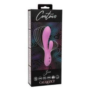 Calexotics Contour Zoie Rosa Dual-vibrator met clitorisstimulator Calexotics Contour Zoie Rosa Dual-vibrator met clitorisstimulator - Afbeelding 14