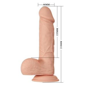 Baile Dildos Realistische Dildo Bahamut met Zuignap 21,8 cm naturel Baile Dildos Realistische Dildo Bahamut met Zuignap 21,8 cm naturel - Afbeelding 6