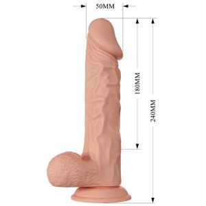 Baile Dildos Realistische Dildo Buraq met zuignap 24 cm naturel Baile Dildos Realistische Dildo Buraq met zuignap 24 cm naturel - Afbeelding 6