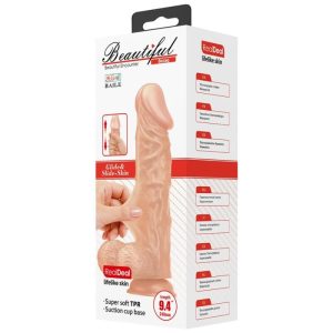 Baile Dildos Realistische Dildo Buraq met zuignap 24 cm naturel Baile Dildos Realistische Dildo Buraq met zuignap 24 cm naturel - Afbeelding 7