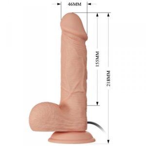 Baile Dildos realistische dildo Bahamut Vibratie 21,8 cm natuurlijk Baile Dildos realistische dildo Bahamut Vibratie 21,8 cm natuurlijk - Afbeelding 6