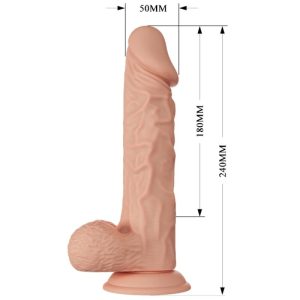 Baile Dildos Natuur dildo met trilling 24 cm Baile Dildos Natuur dildo met trilling 24 cm - Afbeelding 6