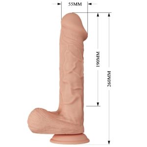 Baile Naturvibrator Schöne Begegnung Berqrisi 26 cm met Vibratie Baile Naturvibrator Schöne Begegnung Berqrisi 26 cm met Vibratie - Afbeelding 7