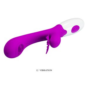 High Tech Pretty Love Moth Rabbit-Vibrator mit Leckfunktion Flieder High Tech Pretty Love Moth Rabbit-Vibrator mit Leckfunktion Flieder – Bild 4