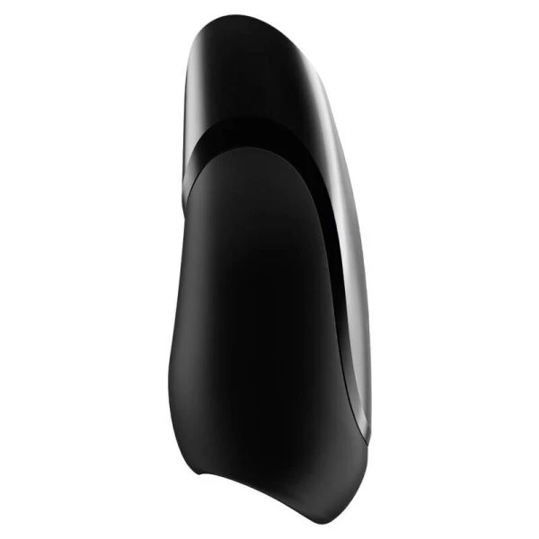 Satisfyer Men Vibration+ Masturbator met app-bediening, siliconen, zwart Satisfyer Men Vibration+ Masturbator met app-bediening, siliconen, zwart