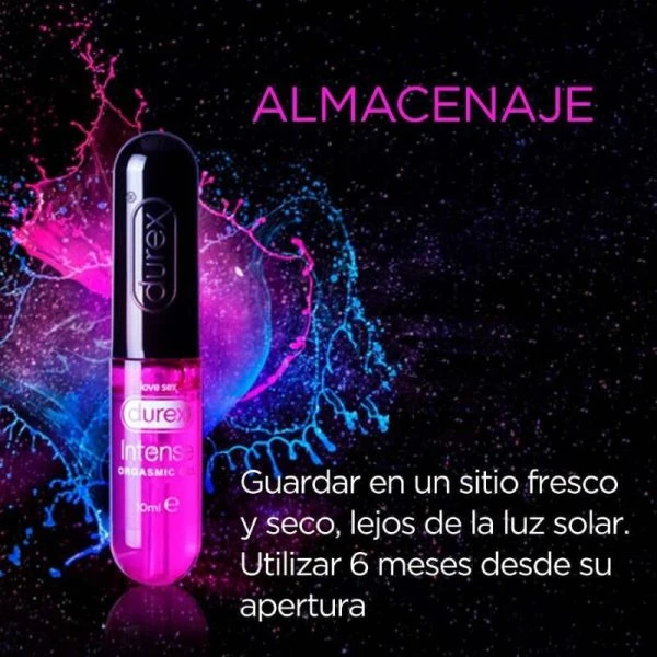 Durex Lubes Intense Orgasmic Gel Stimulerend Glijmiddel 10 ml