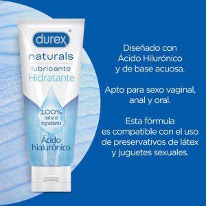 Durex Lubes Naturals Feuchtigkeit Glijmiddel zonder geur- en kleurstoffen Durex Lubes Naturals Feuchtigkeit Glijmiddel zonder geur- en kleurstoffen - Afbeelding 2