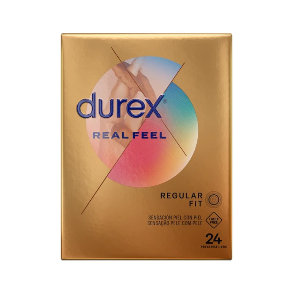 Durex RealFeel Kondome latexfreies Hautgefühl 24 Stück