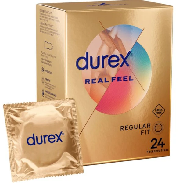 Durex RealFeel Kondome latexfreies Hautgefühl 24 Stück