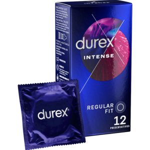 Durex Intense Orgasmic Kondome mit Stimulationsgel, 12 Stück Durex Intense Orgasmic Kondome mit Stimulationsgel, 12 Stück – Bild 1