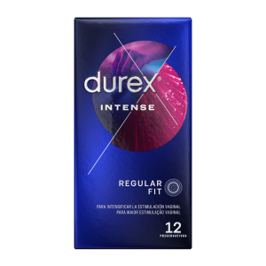Durex Intense Orgasmic Kondome mit Stimulationsgel, 12 Stück Durex Intense Orgasmic Kondome mit Stimulationsgel, 12 Stück – Bild 2