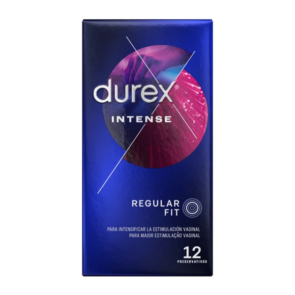 Durex Intense Orgasmic Kondome mit Stimulationsgel, 12 Stück Durex Intense Orgasmic Kondome mit Stimulationsgel, 12 Stück