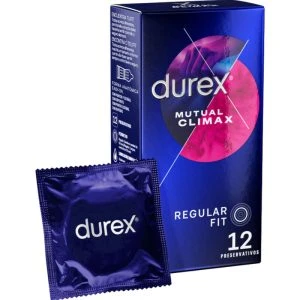 Durex Climax Mutuo Condoms with Studs and Ribs 12 Pack