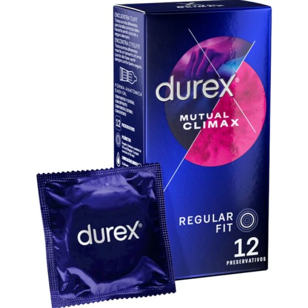 Durex Climax Mutuo Condooms met Noppen en Ribbels 12 Stuks