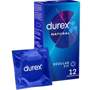 Durex Condoms Natural Plus Condooms 12 Eenheden Durex Condoms Natural Plus Condooms 12 Eenheden - Afbeelding 1