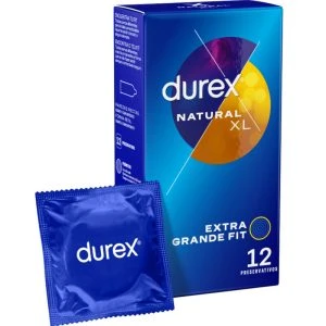 Durex Natural XL Kondome extragroß, 12 Stück