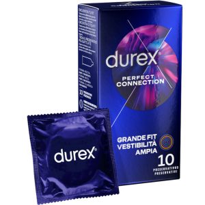 Durex Perfect Connection Condooms met siliconenglijmiddel, 10 stuks Durex Perfect Connection Condooms met siliconenglijmiddel, 10 stuks - Afbeelding 1