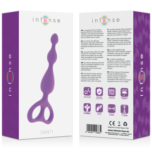 Intense Danti anale flieder van siliconen, 17,5 cm Intense Danti anale flieder van siliconen, 17,5 cm - Afbeelding 6