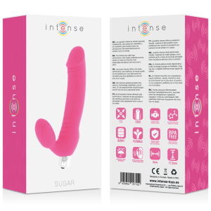 Intense High Tech Zucker Dildo met 7 trilstanden, siliconen fuchsia Intense High Tech Zucker Dildo met 7 trilstanden, siliconen fuchsia - Afbeelding 6