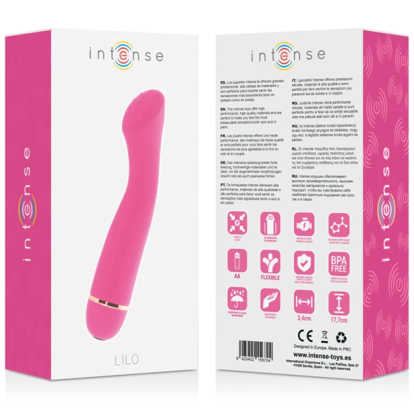 Intense High Tech Parelvibrator Lilo 20 snelheden Siliconen Roze