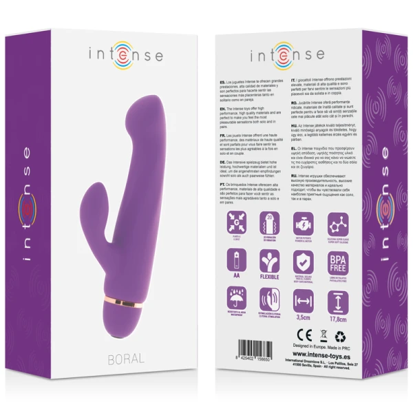 Intense High Tech Vibrator Boral 20 snelheden siliconen