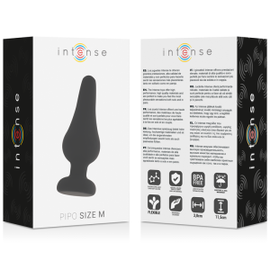 Intense Anal Toys Anaalplug Pipo M van siliconen 11 cm Intense Anal Toys Anaalplug Pipo M van siliconen 11 cm - Afbeelding 4