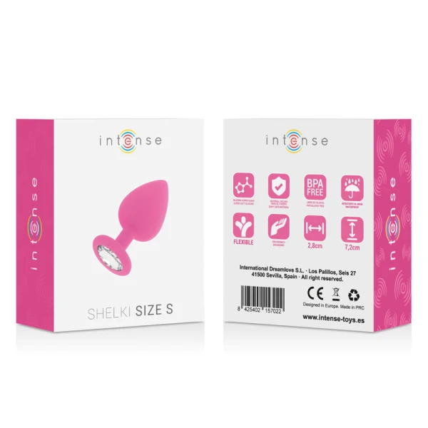 Intense Anal Toys Analplug Shelki S Plug Fuchsia Intense Anal Toys Analplug Shelki S Plug Fuchsia