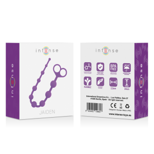 Intense Anal Toys Jaiden Anaalkralenset van siliconen, 34 cm Intense Anal Toys Jaiden Anaalkralenset van siliconen, 34 cm - Afbeelding 5