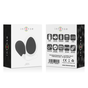 Intense Remote Control Vibrations-Ei Jan met afstandsbediening, Zwart Intense Remote Control Vibrations-Ei Jan met afstandsbediening, Zwart - Afbeelding 5