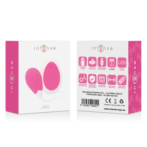 Intense Remote Control JAN EGG Vibrator mit Fernbedienung Rosa Intense Remote Control JAN EGG Vibrator mit Fernbedienung Rosa – Bild 8