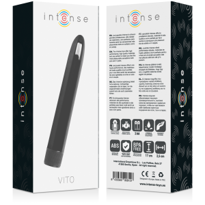 Intense FUN Toys Auflegevibrator Vito Schwarz 17 cm Intense FUN Toys Auflegevibrator Vito Schwarz 17 cm – Bild 4