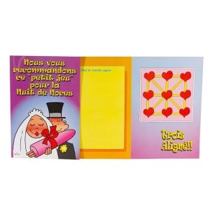 Dreamlove Outlet Femarvi Bruidsnachtkaart – erotische wenskaart voor feesten
