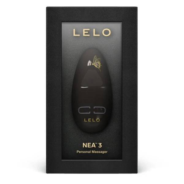 Lelo NEA 3 Auflegevibrator mit 10 Modi, schwarz