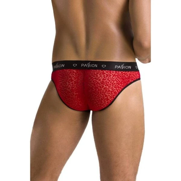 Passion MEN Slip Mike in Rood maat S/M van polyester-mix
