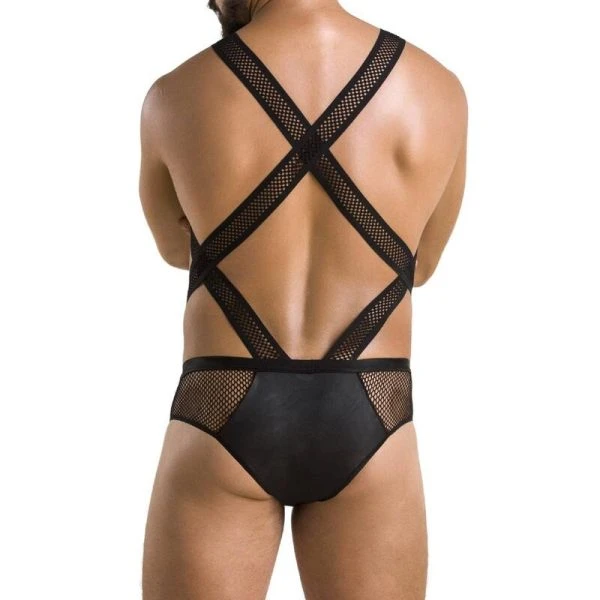Passion MEN Body Victor in het zwart L/XL