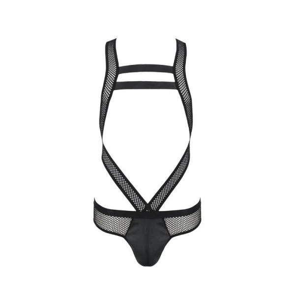 Passion MEN Body Victor in het zwart L/XL