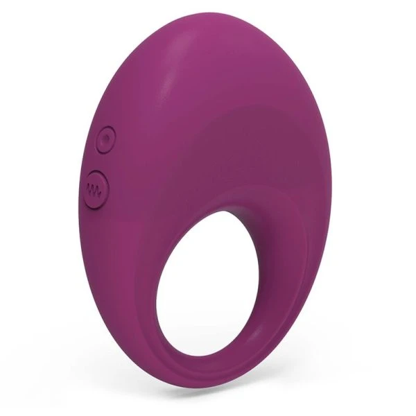Coverme Dylan Oplaadbare Penisring met Clitorisstimulator en Watchme-afstandsbediening