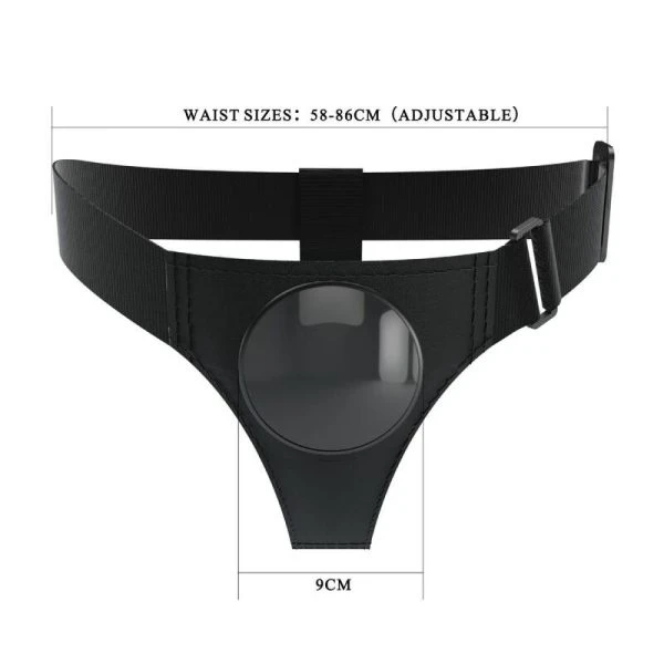 Harness Collection Pretty Love Universalgeschirr schwarz