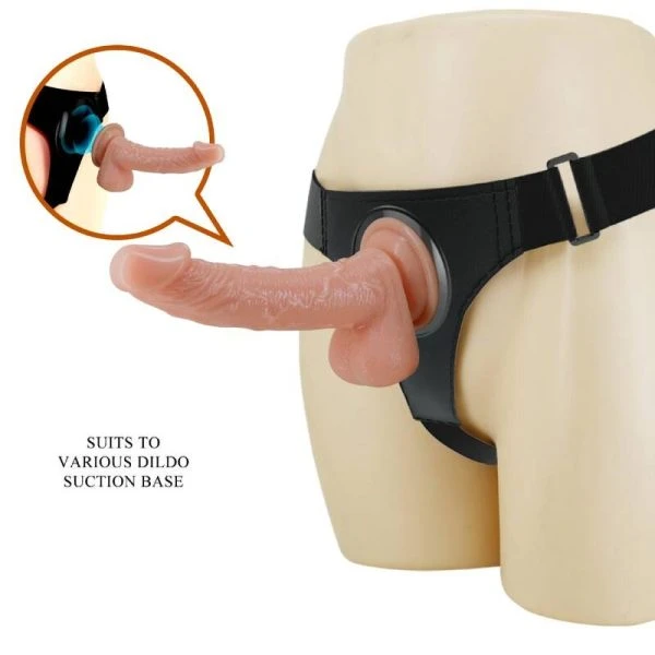 Harness Collection Pretty Love Universal Harness with Dildo Kevin Natural