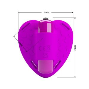 FUN Toys Pretty Love Heartbeat Klitoris-Vibrator met 10 standen paars FUN Toys Pretty Love Heartbeat Klitoris-Vibrator met 10 standen paars - Afbeelding 5