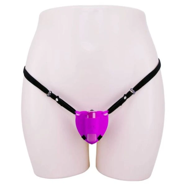 FUN Toys Pretty Love Heartbeat Klitoris-Vibrator met 10 standen paars