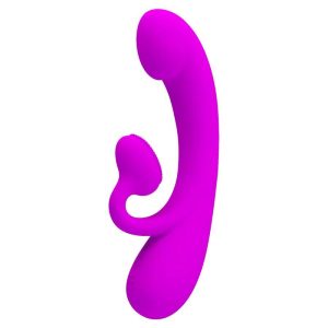 High Tech Pretty Love Sincere siliconen clitorisvibrator met zuignap paars High Tech Pretty Love Sincere siliconen clitorisvibrator met zuignap paars - Afbeelding 2