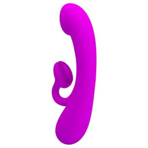 High Tech Pretty Love Sincere siliconen clitorisvibrator met zuignap paars High Tech Pretty Love Sincere siliconen clitorisvibrator met zuignap paars - Afbeelding 3