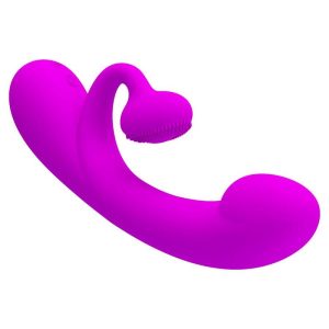 High Tech Pretty Love Sincere siliconen clitorisvibrator met zuignap paars High Tech Pretty Love Sincere siliconen clitorisvibrator met zuignap paars - Afbeelding 6