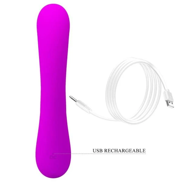 High Tech Pretty Love Sincere siliconen clitorisvibrator met zuignap paars