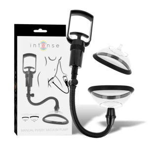 Intense FUN Toys Pump Vaginal Hand Pump with two interchangeable cups
