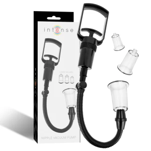Intense FUN Toys Nippelzuiger met vacuümpomp en vibratie