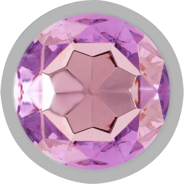 Intense Anal Toys Anaalplug met violette kristal, maat M Intense Anal Toys Anaalplug met violette kristal, maat M