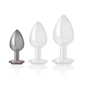 Intense Anal Toys Analplug mit violettem Kristall, Größe S Intense Anal Toys Analplug mit violettem Kristall, Größe S – Bild 5